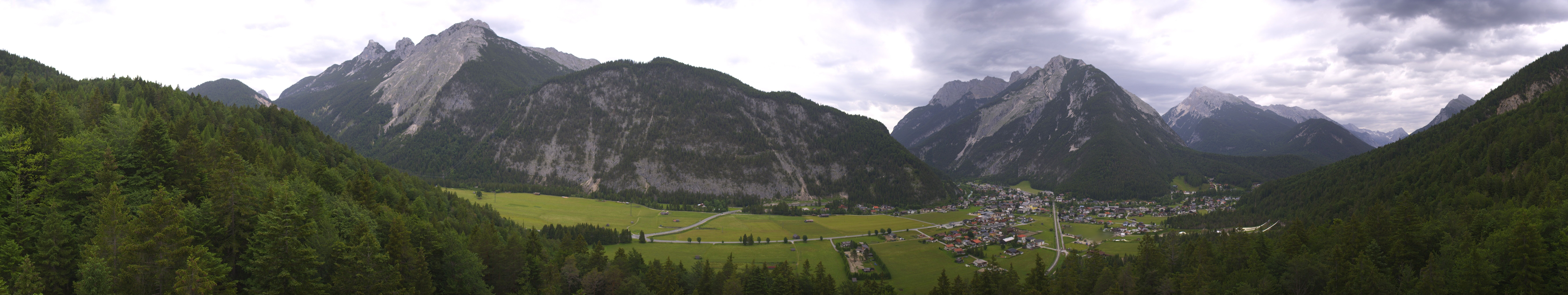Archiv Foto Webcam Mühlberg Scharnitz