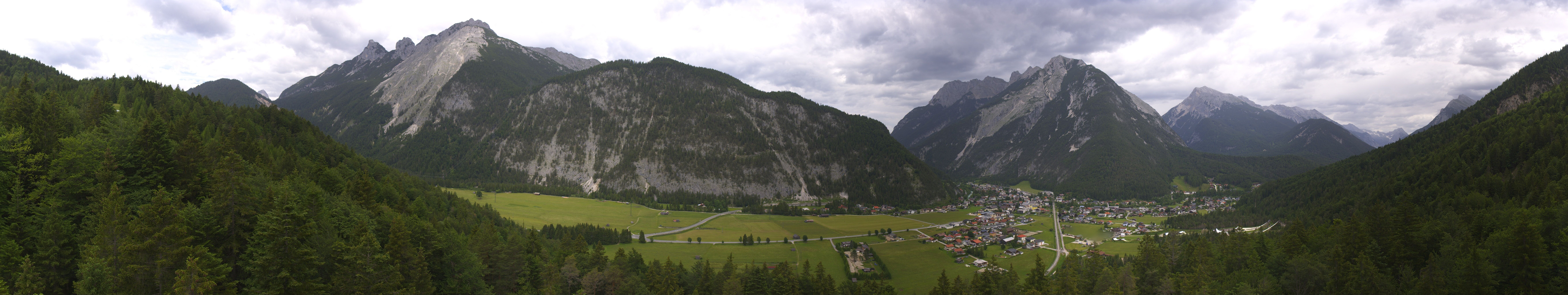 Archiv Foto Webcam Mühlberg Scharnitz
