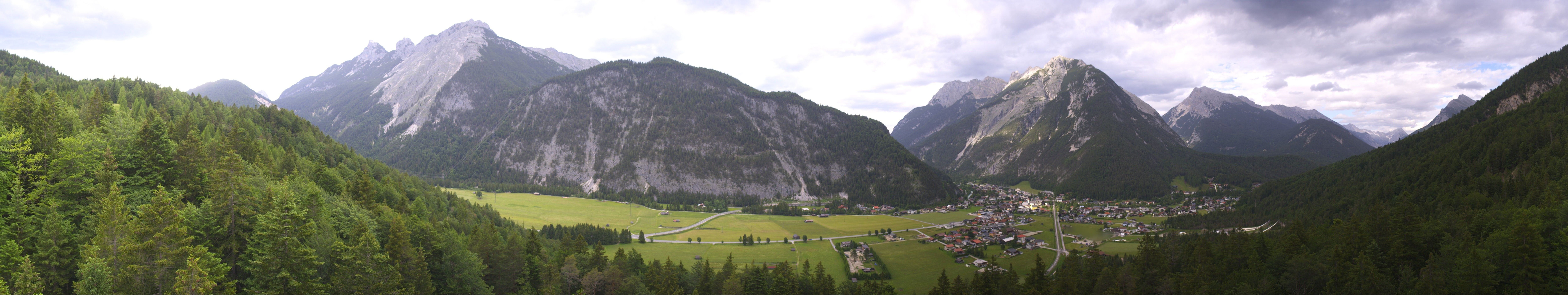 Archiv Foto Webcam Mühlberg Scharnitz