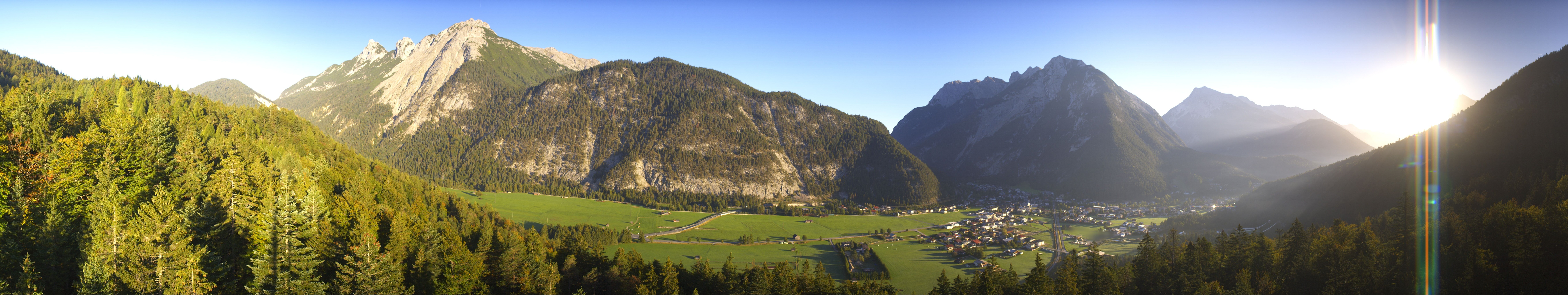 Archiv Foto Webcam Mühlberg Scharnitz