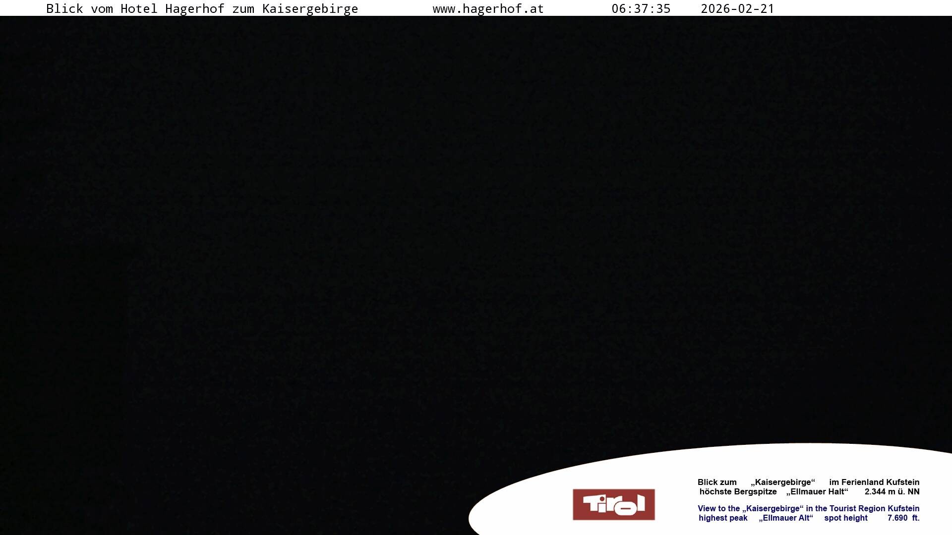 Archiv Foto Webcam Blick aufs Kaisergebirge