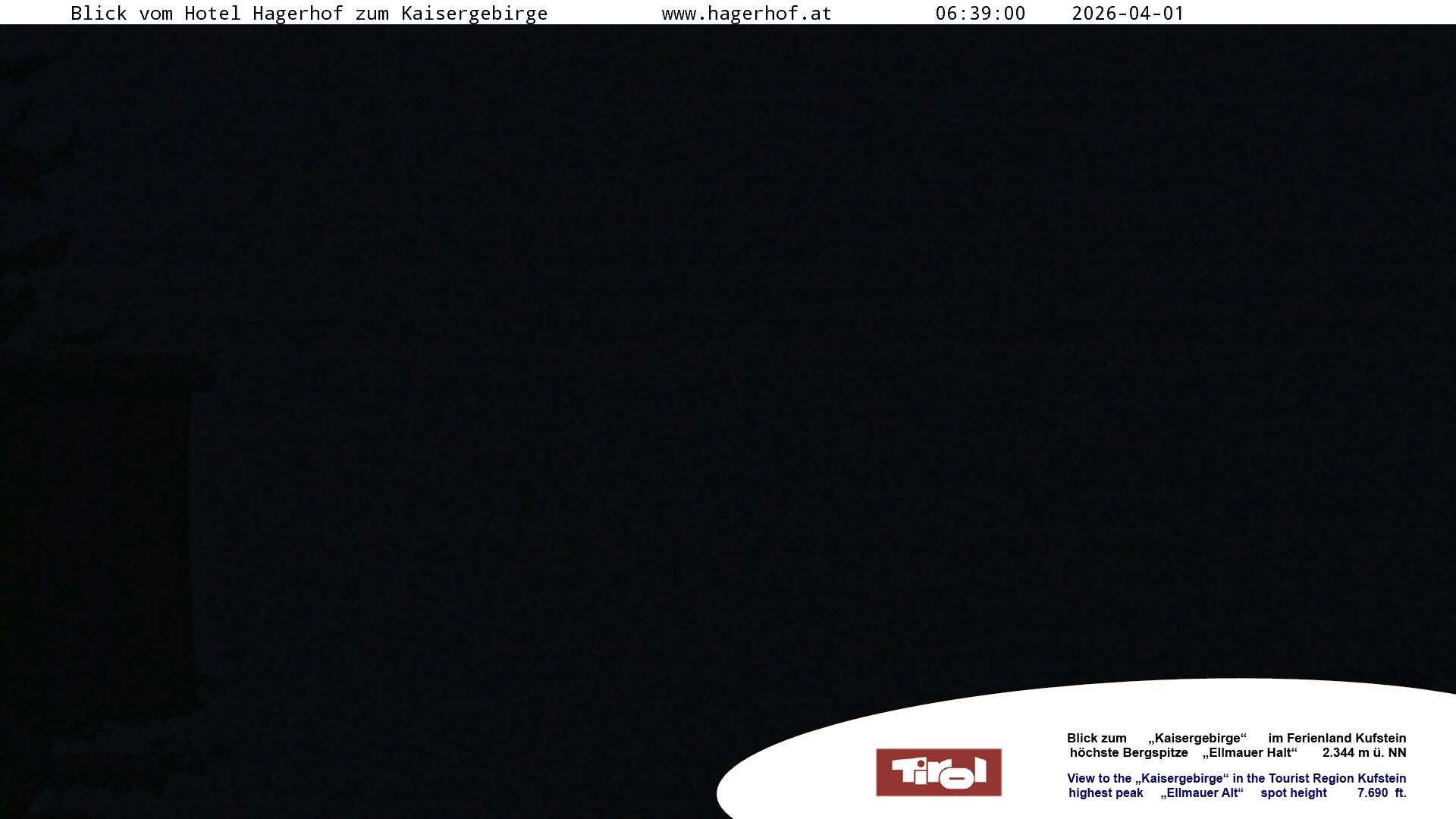 Archiv Foto Webcam Blick aufs Kaisergebirge