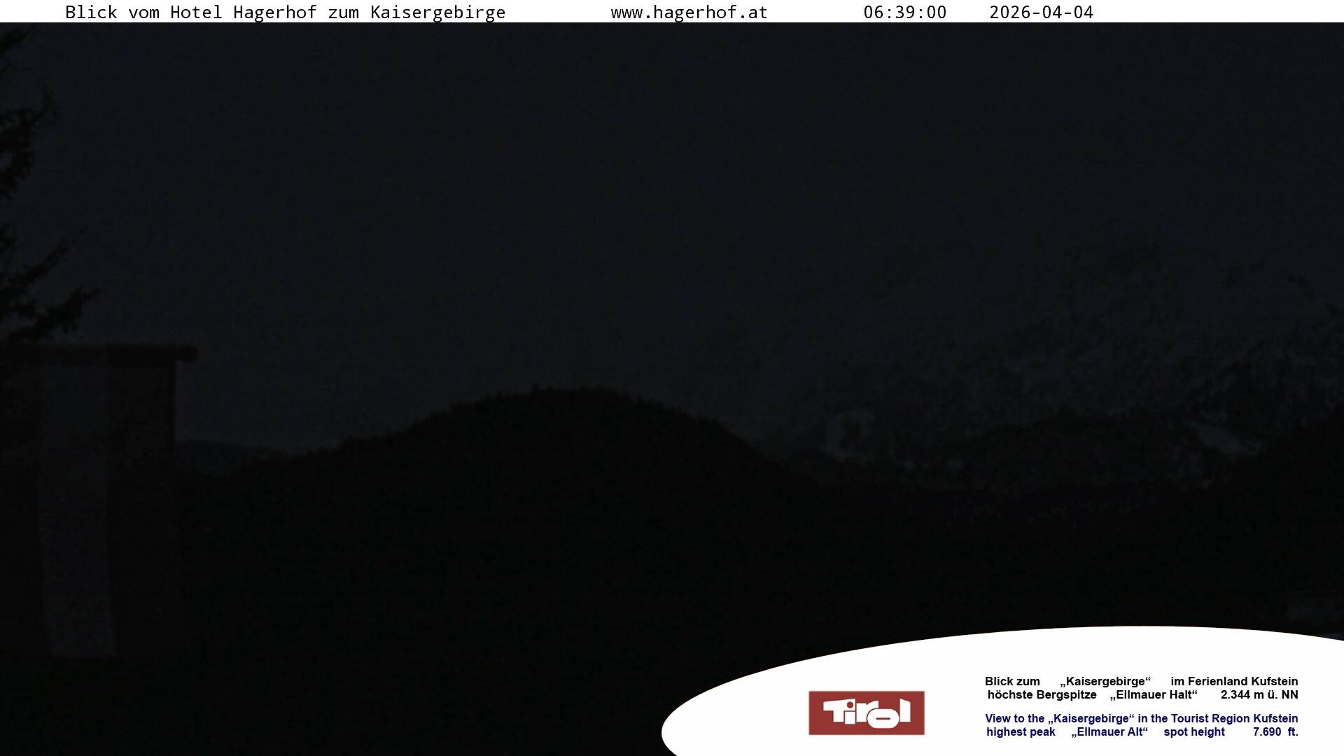 Archiv Foto Webcam Blick aufs Kaisergebirge