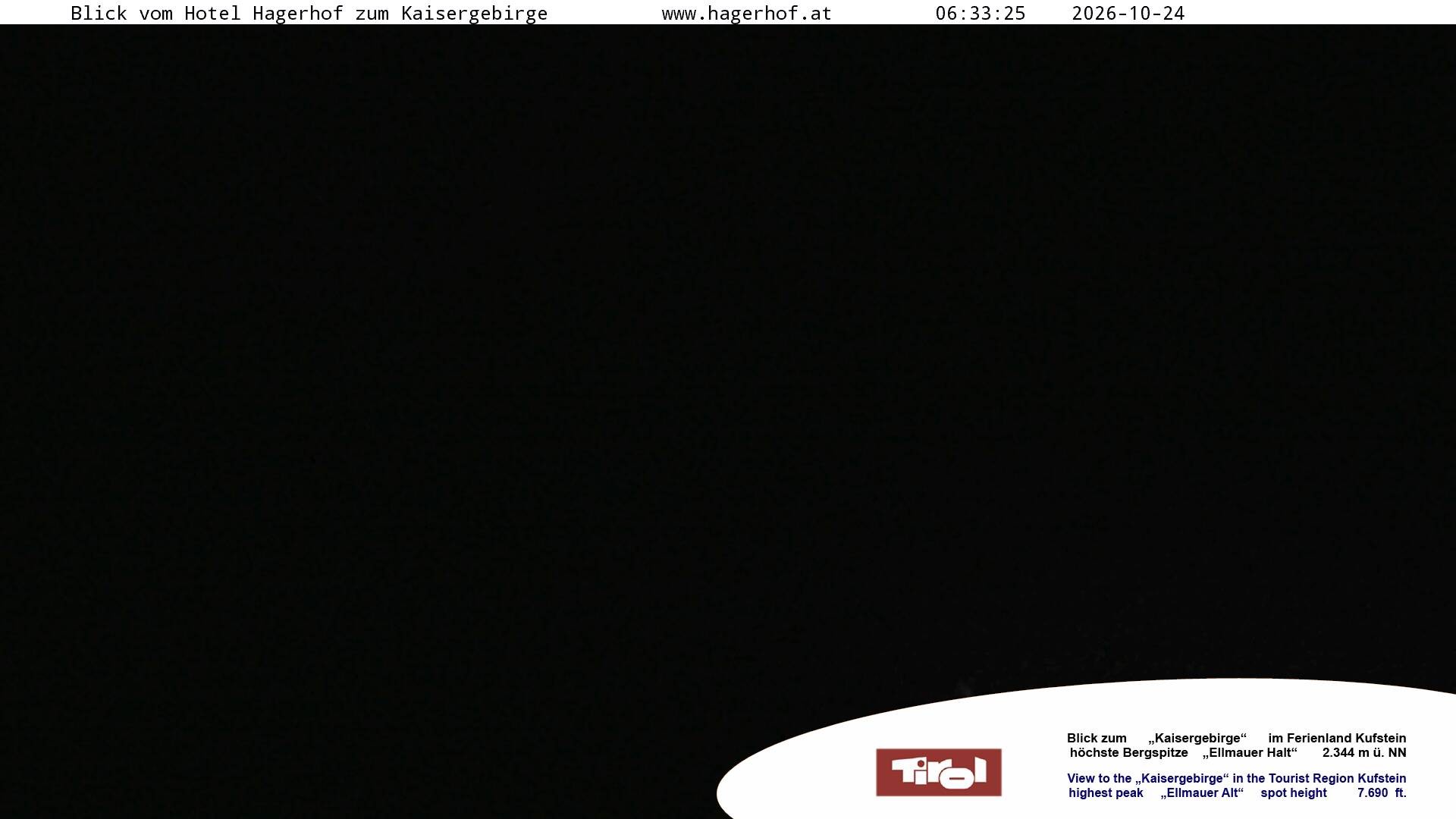 Archiv Foto Webcam Blick aufs Kaisergebirge