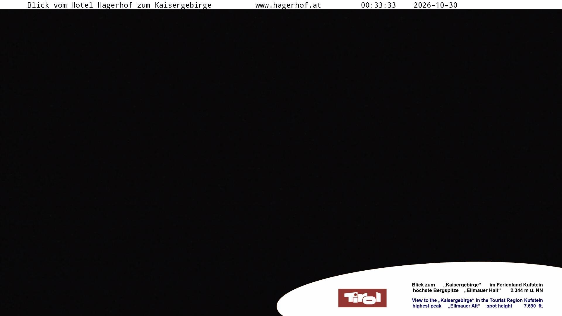 Archiv Foto Webcam Blick aufs Kaisergebirge