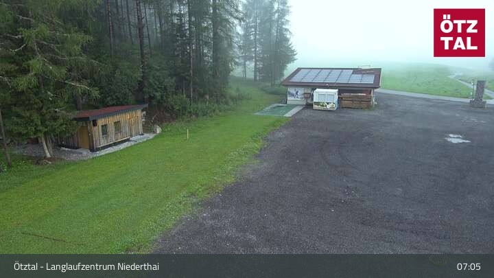 Archiv Foto Webcam Umhausen Niederthai - Langlaufzentrum