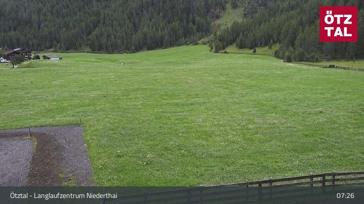 Archived image Webcam Niederthai - View