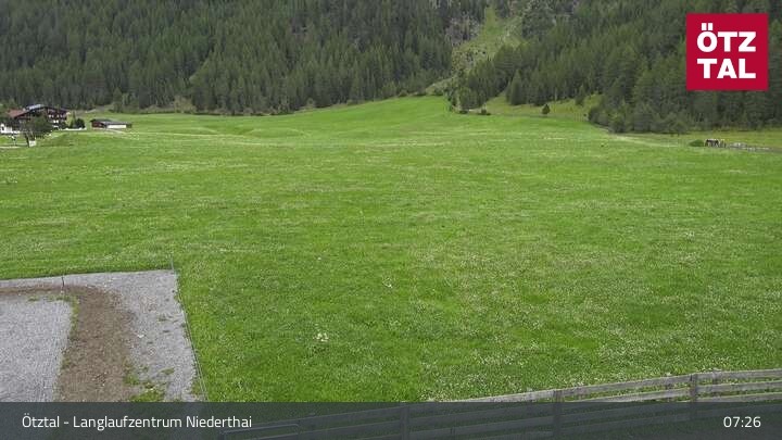 Archiv Foto Webcam Umhausen Niederthai - Langlaufzentrum