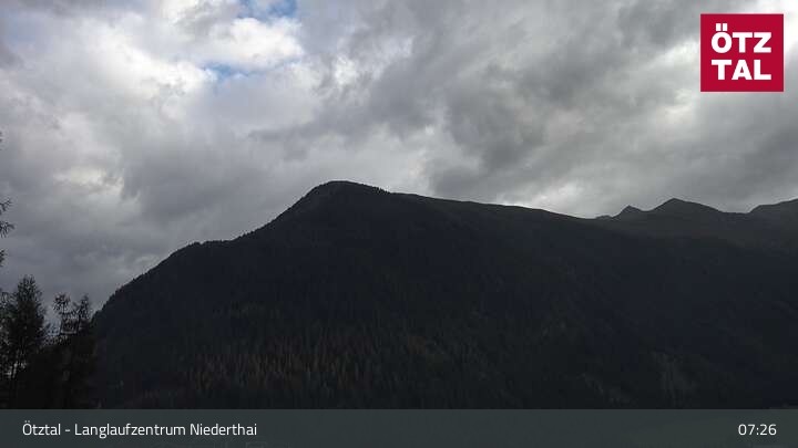 Archiv Foto Webcam Umhausen Niederthai - Langlaufzentrum