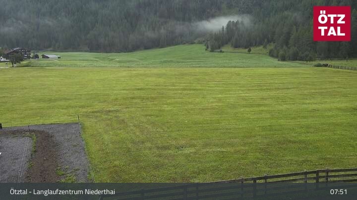 Archiv Foto Webcam Umhausen Niederthai - Langlaufzentrum