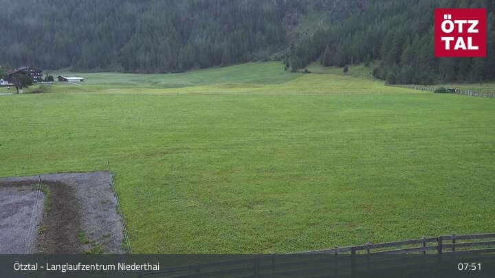 Archived image Webcam Niederthai - View