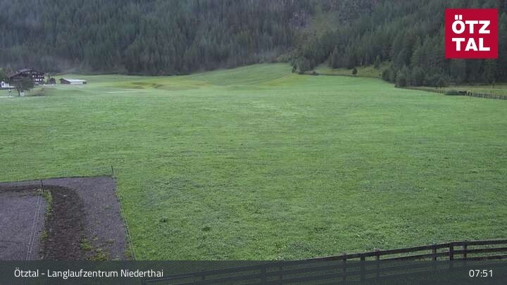Archiv Foto Webcam Umhausen Niederthai - Langlaufzentrum