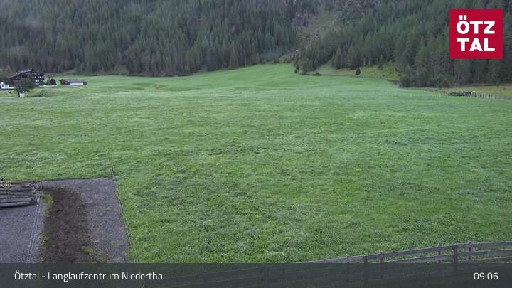 Archiv Foto Webcam Umhausen Niederthai - Langlaufzentrum