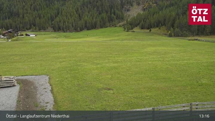 Archiv Foto Webcam Umhausen Niederthai - Langlaufzentrum