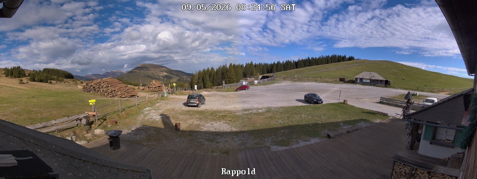 Archiv Foto Webcam Almwirtshaus "Altes Almhaus"