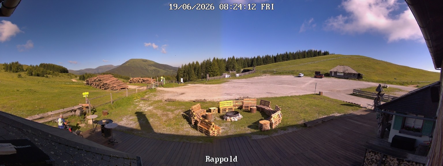 Archiv Foto Webcam Almwirtshaus "Altes Almhaus"