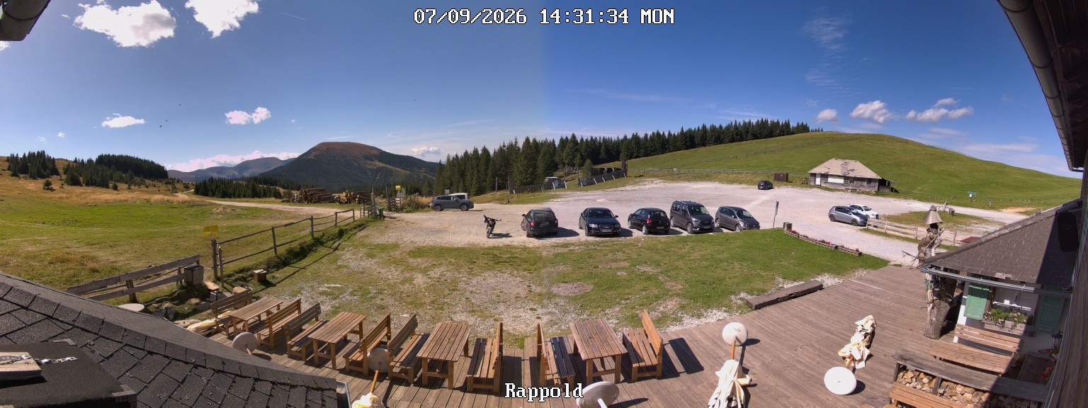 Archiv Foto Webcam Almwirtshaus "Altes Almhaus"