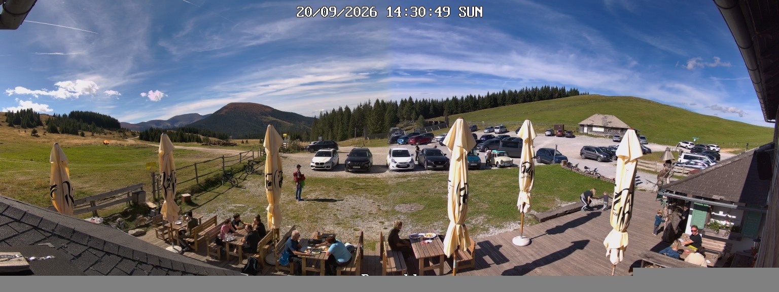 Archiv Foto Webcam Almwirtshaus "Altes Almhaus"