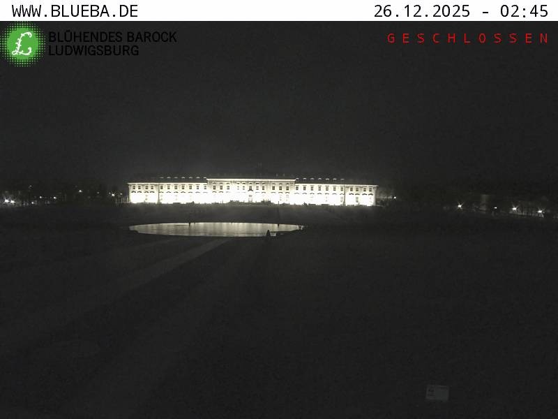 Archiv Foto Webcam Ludwigsburg - Residenzschloss