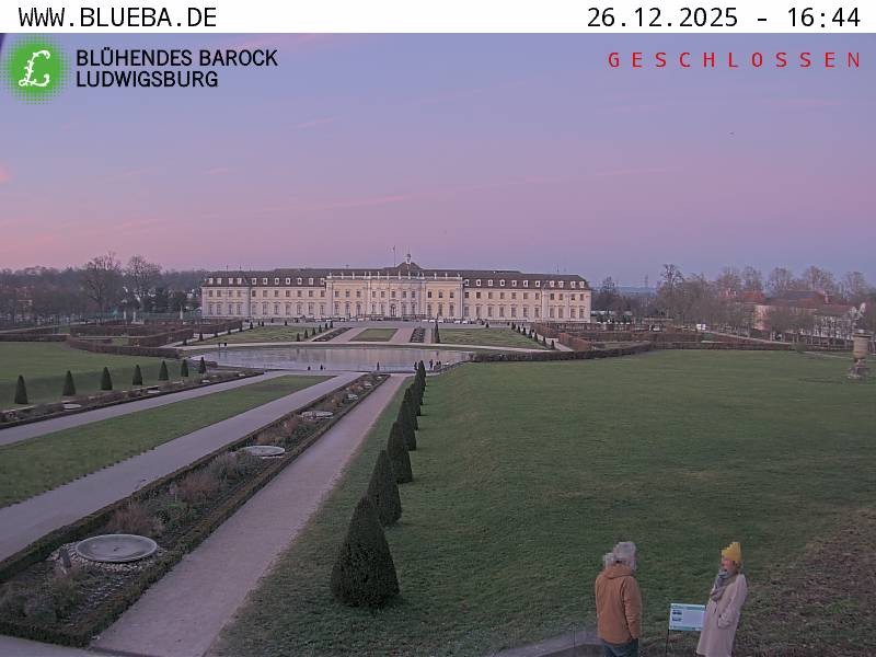 Archiv Foto Webcam Ludwigsburg - Residenzschloss