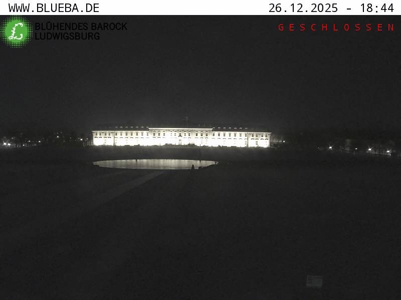 Archiv Foto Webcam Ludwigsburg - Residenzschloss
