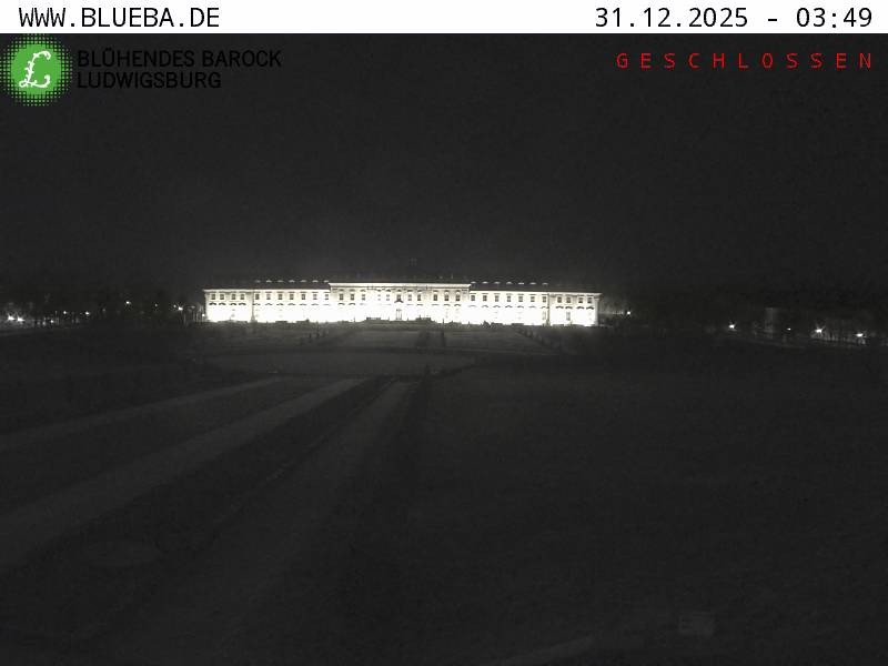 Archiv Foto Webcam Ludwigsburg - Residenzschloss