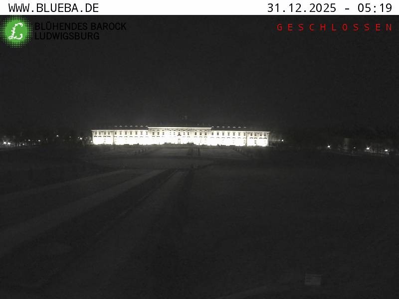 Archiv Foto Webcam Ludwigsburg - Residenzschloss