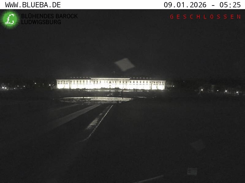 Archiv Foto Webcam Ludwigsburg - Residenzschloss