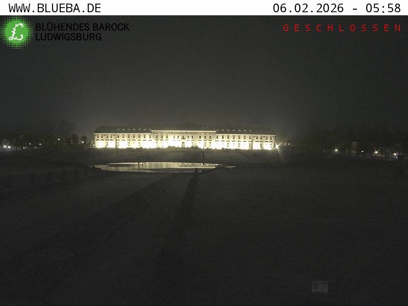 Archiv Foto Webcam Ludwigsburg - Residenzschloss