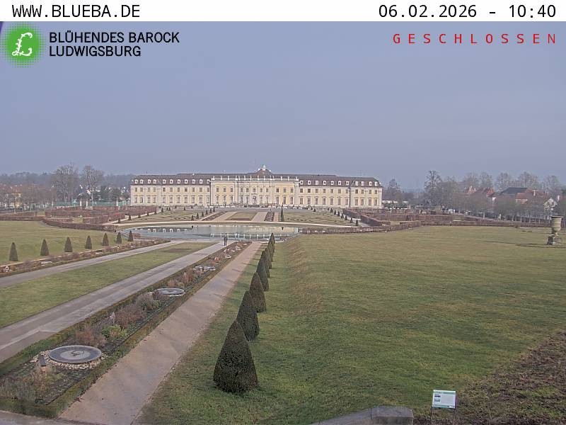 Archiv Foto Webcam Ludwigsburg - Residenzschloss