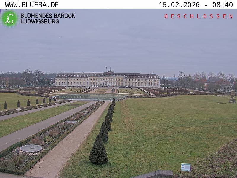 Archiv Foto Webcam Ludwigsburg - Residenzschloss