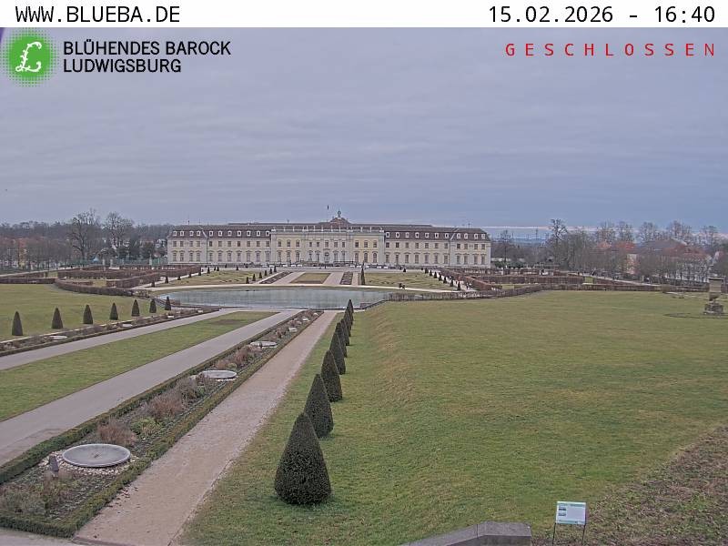Archiv Foto Webcam Ludwigsburg - Residenzschloss