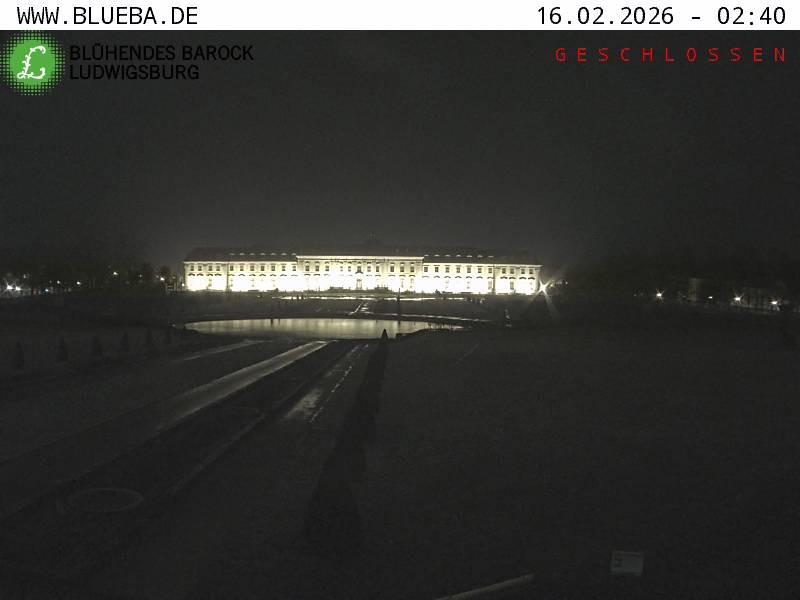 Archiv Foto Webcam Ludwigsburg - Residenzschloss