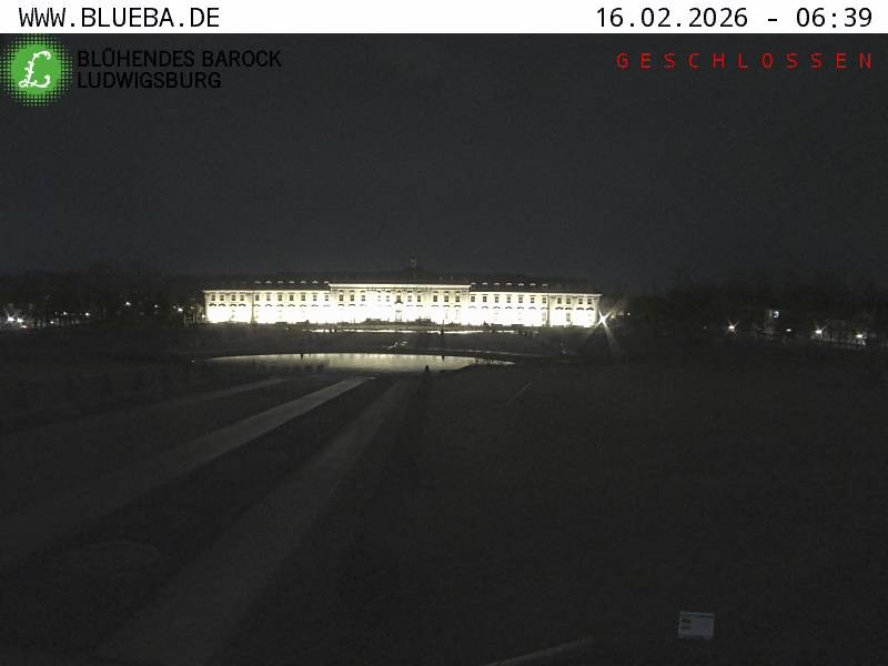 Archiv Foto Webcam Ludwigsburg - Residenzschloss