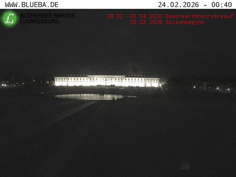 Archiv Foto Webcam Ludwigsburg - Residenzschloss