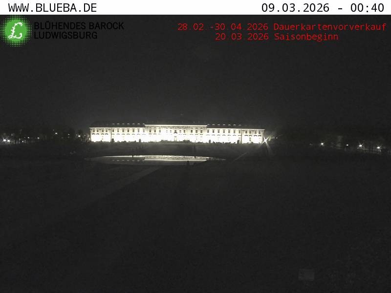 Archived image Webcam Ludwigsburg - Residential Palace