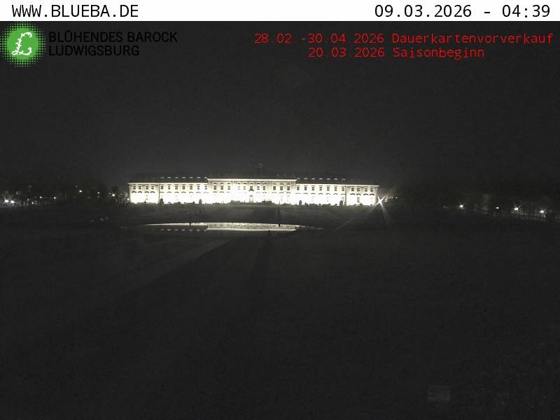 Archived image Webcam Ludwigsburg - Residential Palace