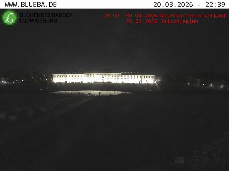 Archived image Webcam Ludwigsburg - Residential Palace