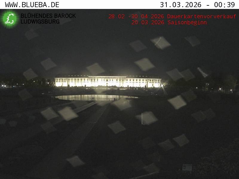 Archiv Foto Webcam Ludwigsburg - Residenzschloss