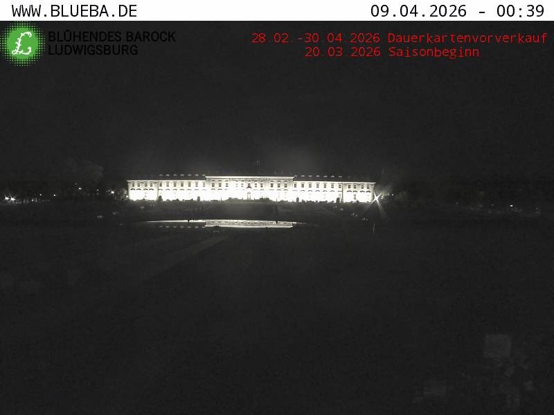 Archiv Foto Webcam Ludwigsburg - Residenzschloss
