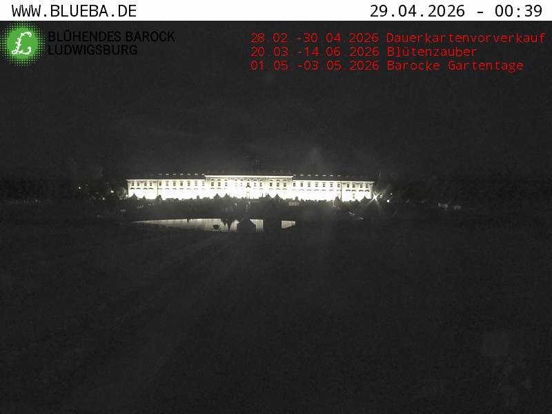 Archiv Foto Webcam Ludwigsburg - Residenzschloss