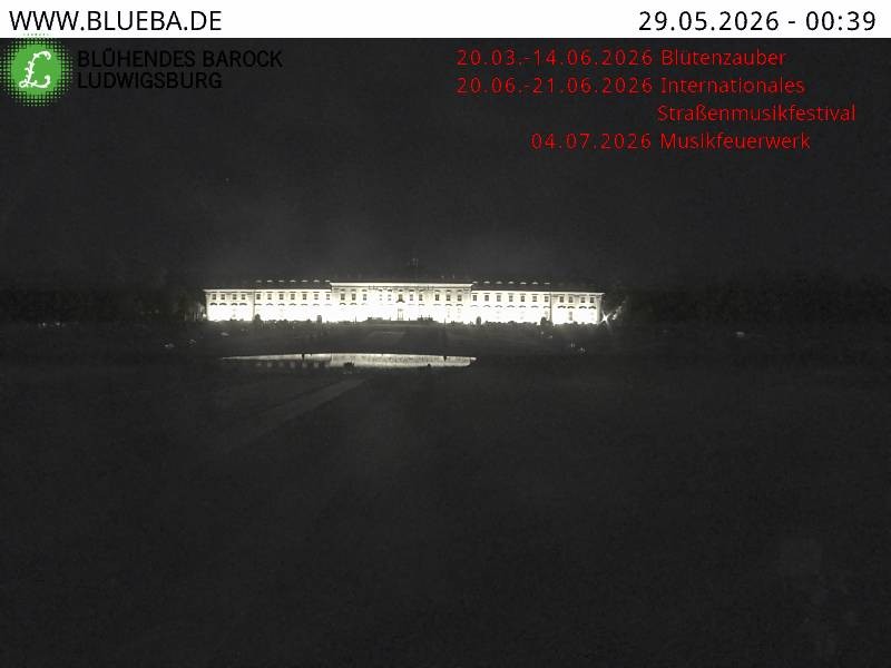 Archiv Foto Webcam Ludwigsburg - Residenzschloss