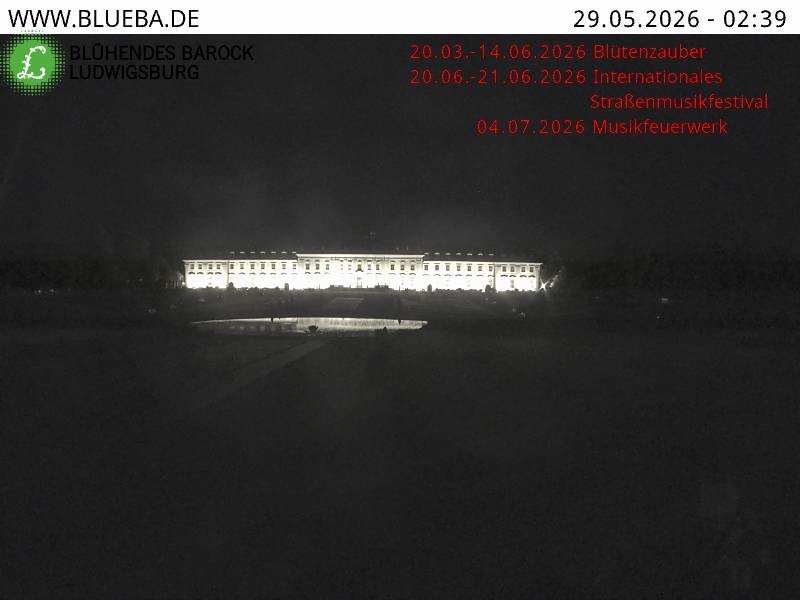 Archiv Foto Webcam Ludwigsburg - Residenzschloss