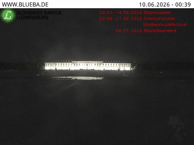 Archiv Foto Webcam Ludwigsburg - Residenzschloss