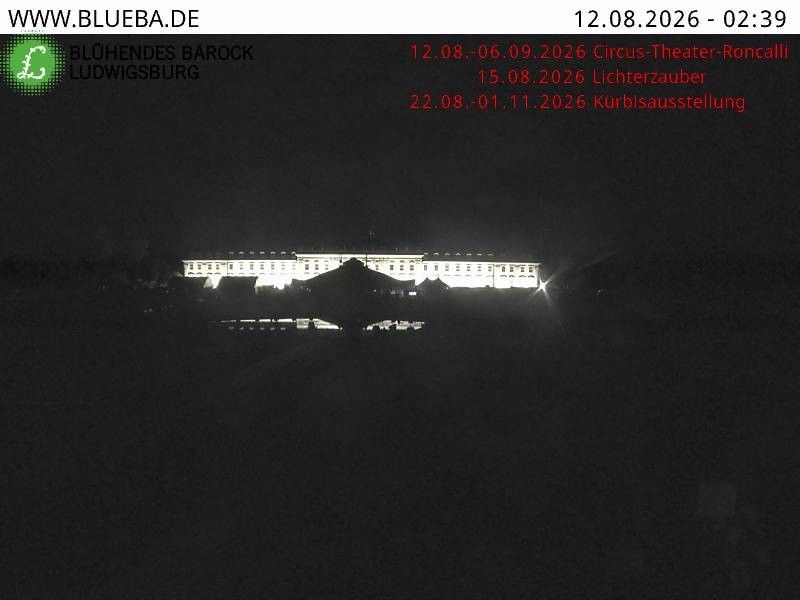 Archiv Foto Webcam Ludwigsburg - Residenzschloss