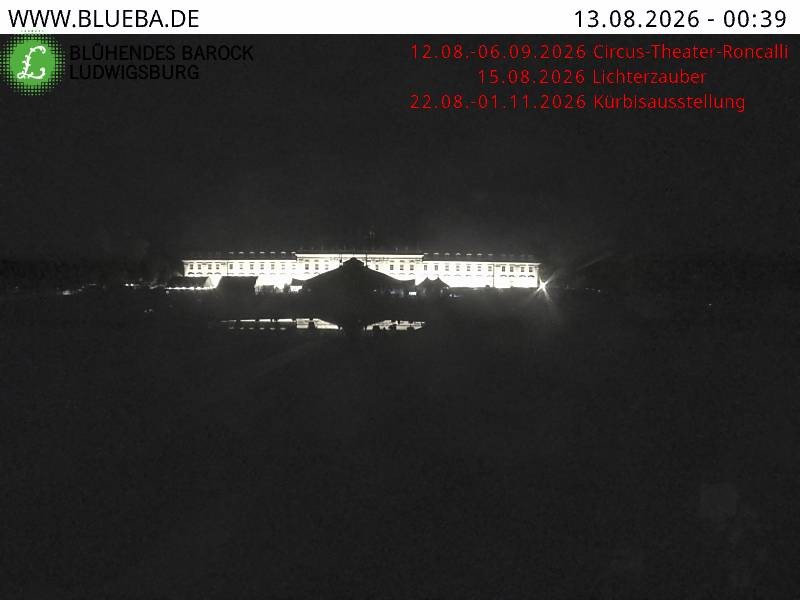 Archiv Foto Webcam Ludwigsburg - Residenzschloss