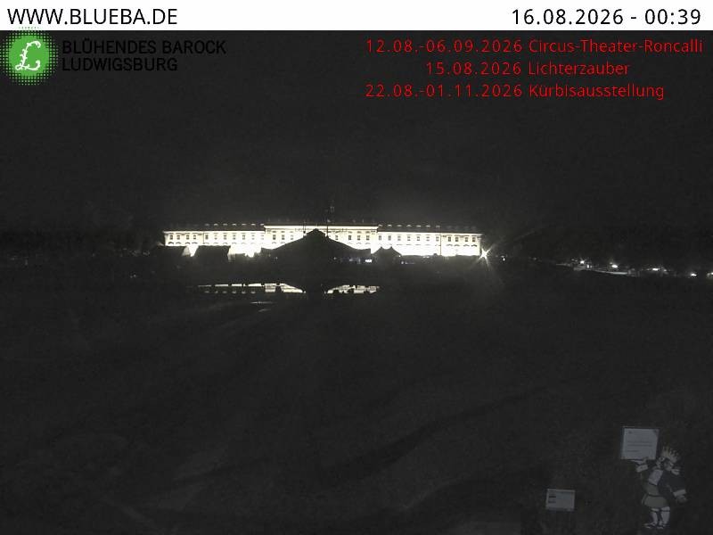 Archived image Webcam Ludwigsburg - Residential Palace
