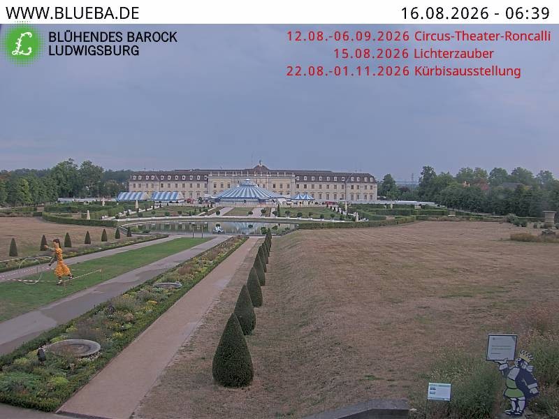 Archived image Webcam Ludwigsburg - Residential Palace