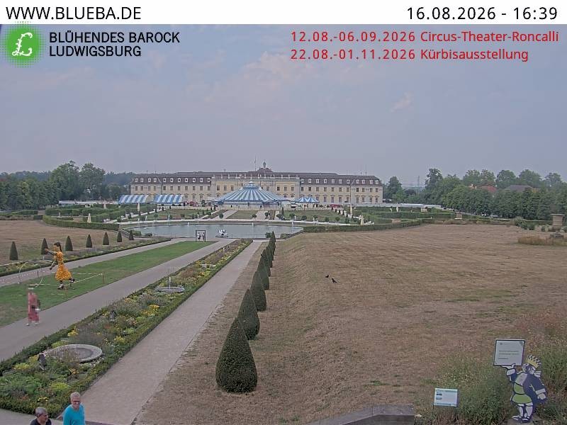 Archived image Webcam Ludwigsburg - Residential Palace