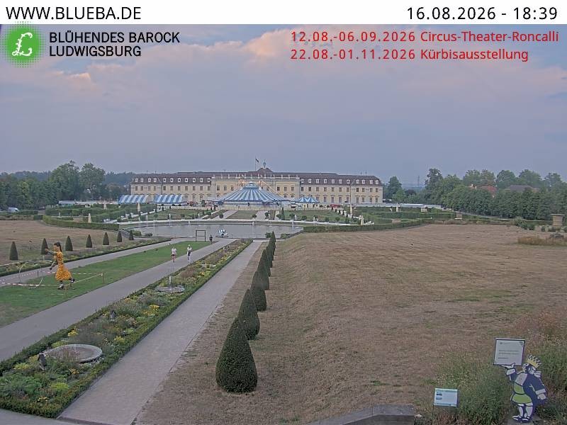 Archived image Webcam Ludwigsburg - Residential Palace